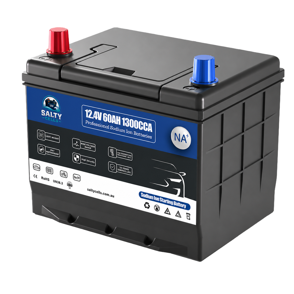 SaltyCell NA1260L 12V 30Ah Sodium-Ion Battery